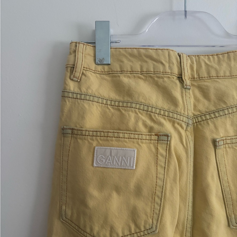 Ganni: Yellow Jean
